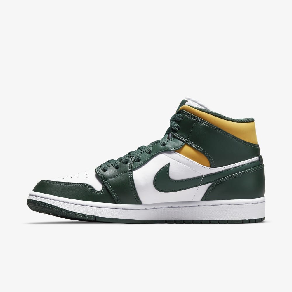 NIKE Men 9.0US Air Jordan 1 Mid Seattle Supersonics Aj1 | eBay